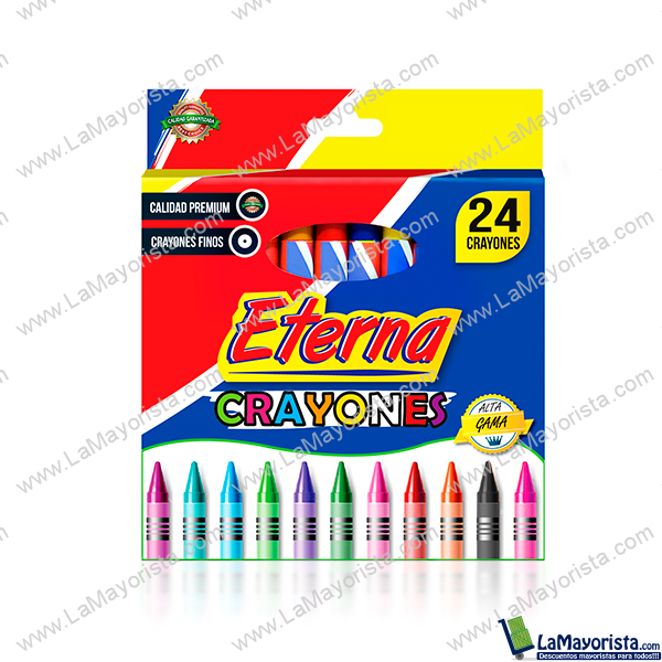 Crayon Delgado x 24