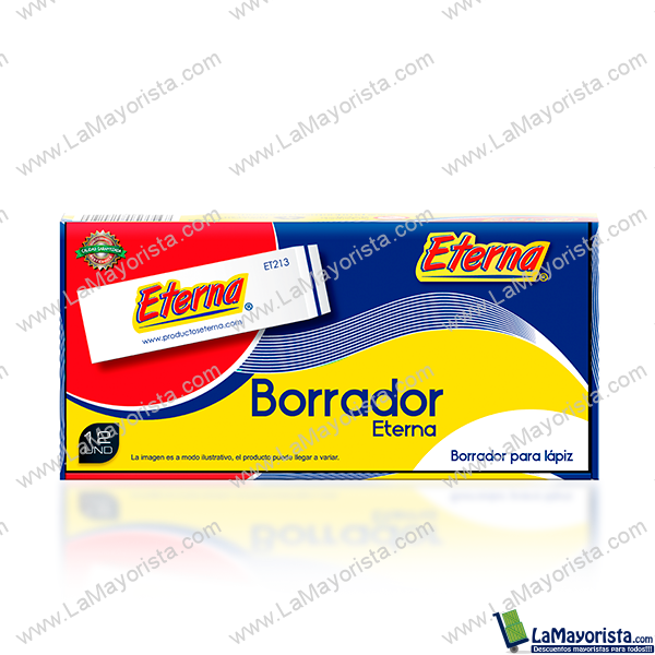 Borrador Blanco x 12 unidades