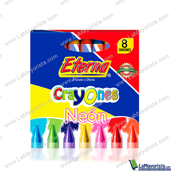 Crayon Neon x 8