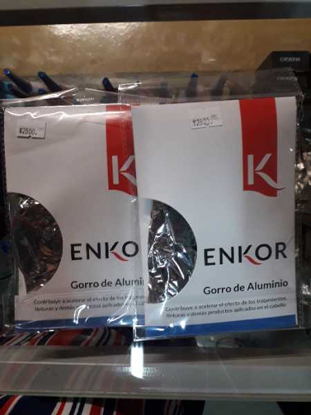 Gorro de aluminio