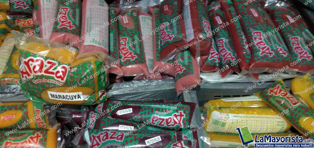 Pulpas araza surtidas x 500gr