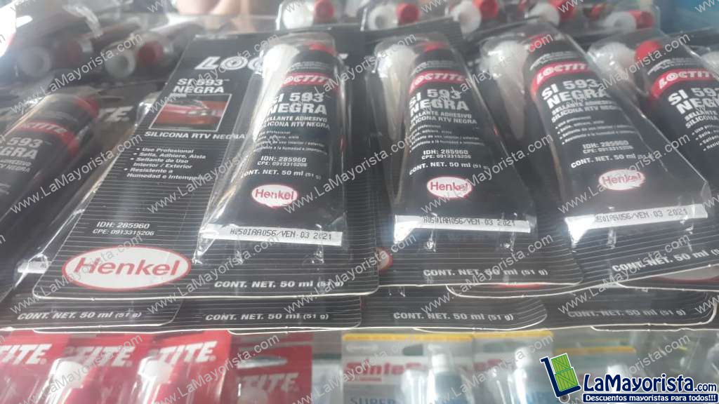 Silicona negra loctite