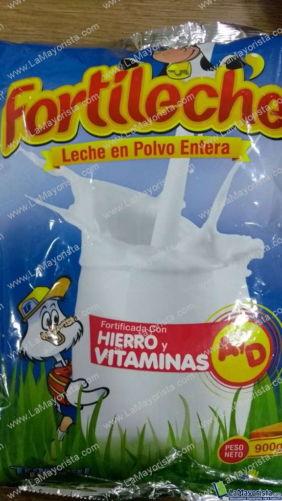 Fortileche leche en polvo entera 900g