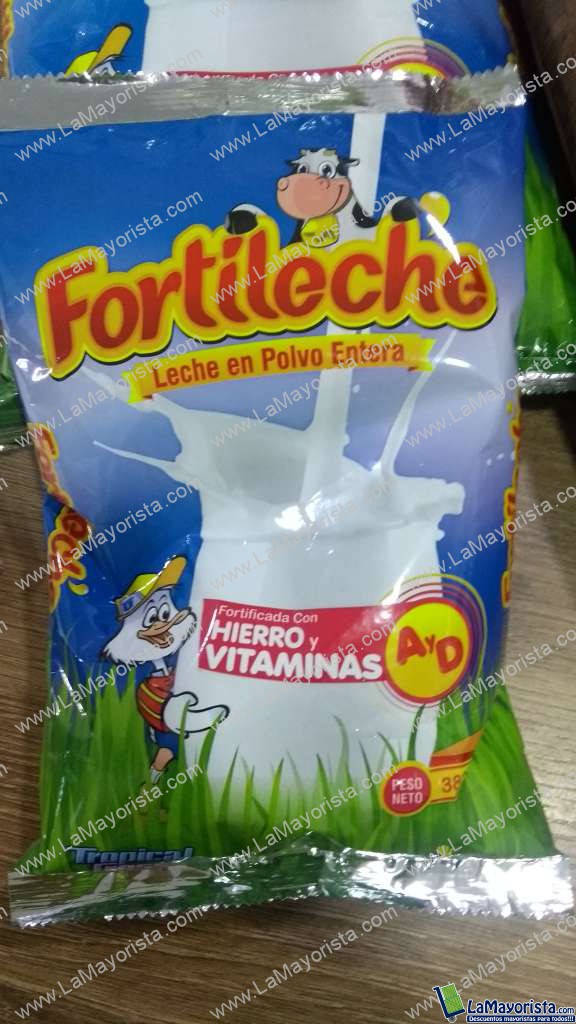 Fortileche leche en polvo entera 380g