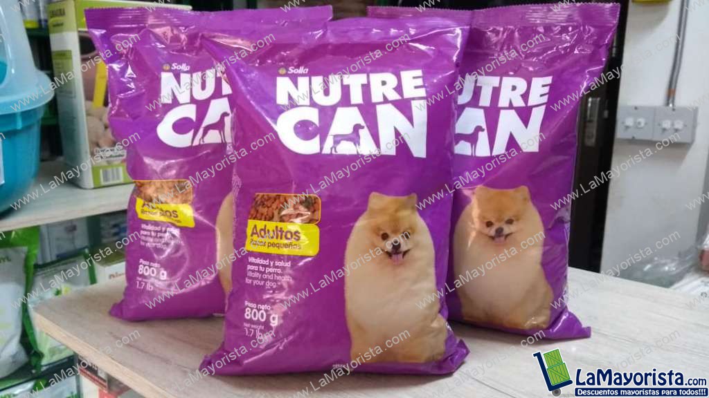 Nutrecan adultos raza pequeña * 800 gr