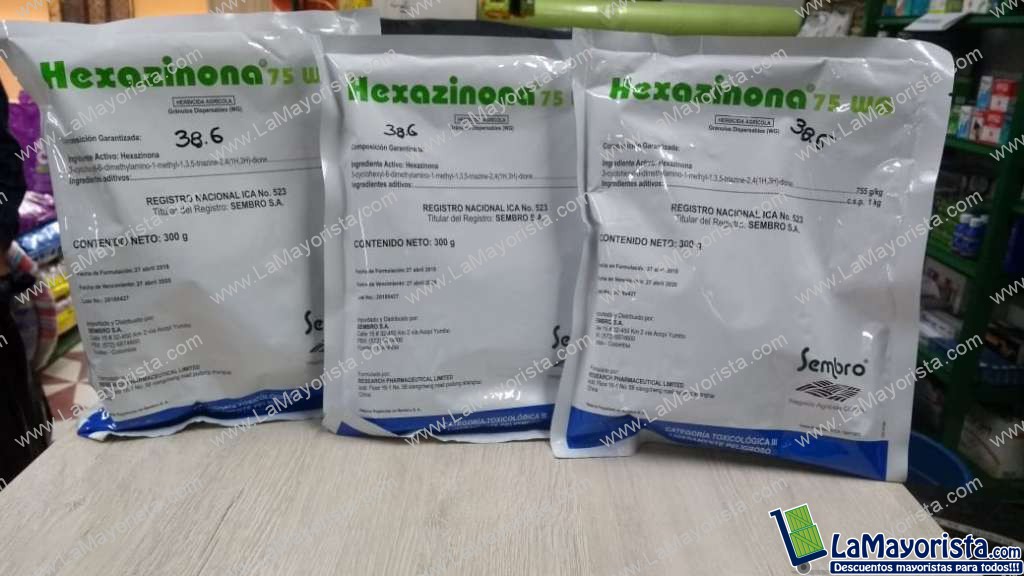 Hexazinona 75 wg fungicida * 300 gr