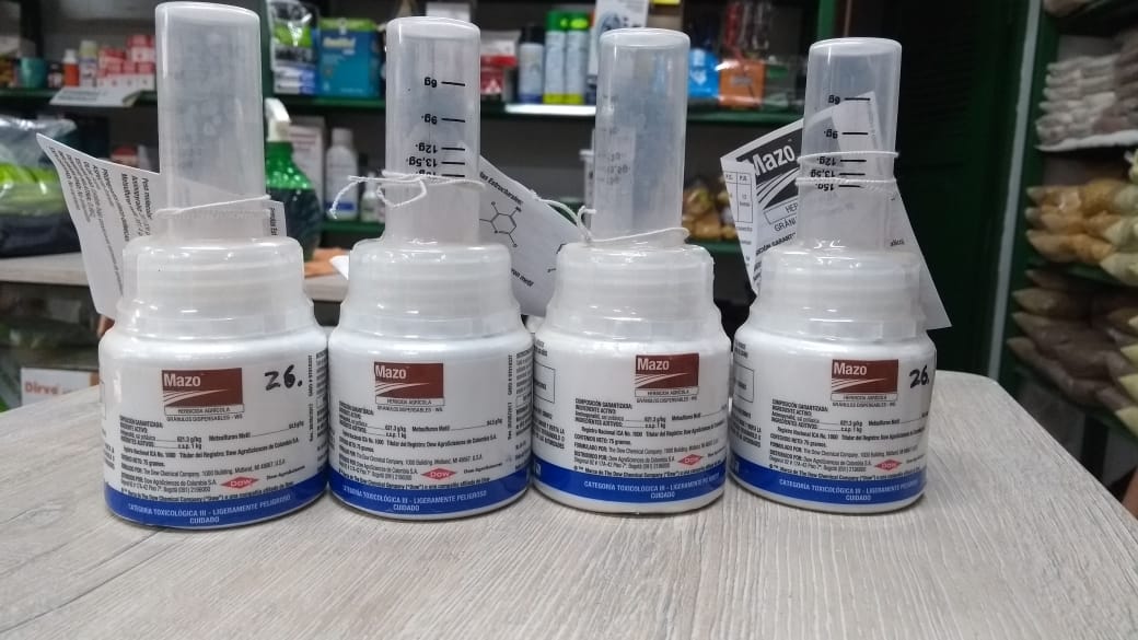 Herbicida selectivo " Mazo" polvo soluble