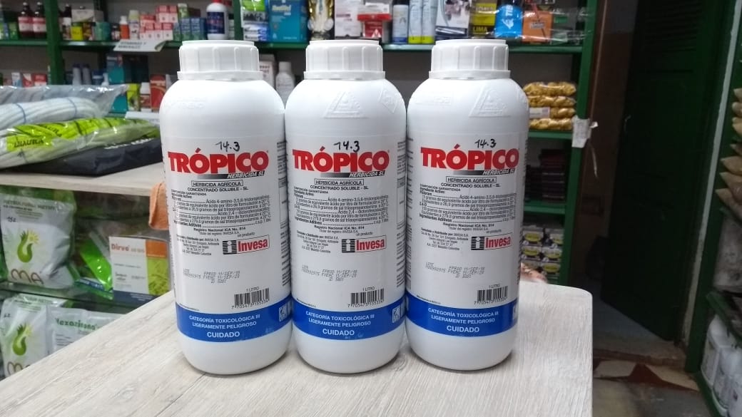 Herbicida selectivo ( tropico) * lts