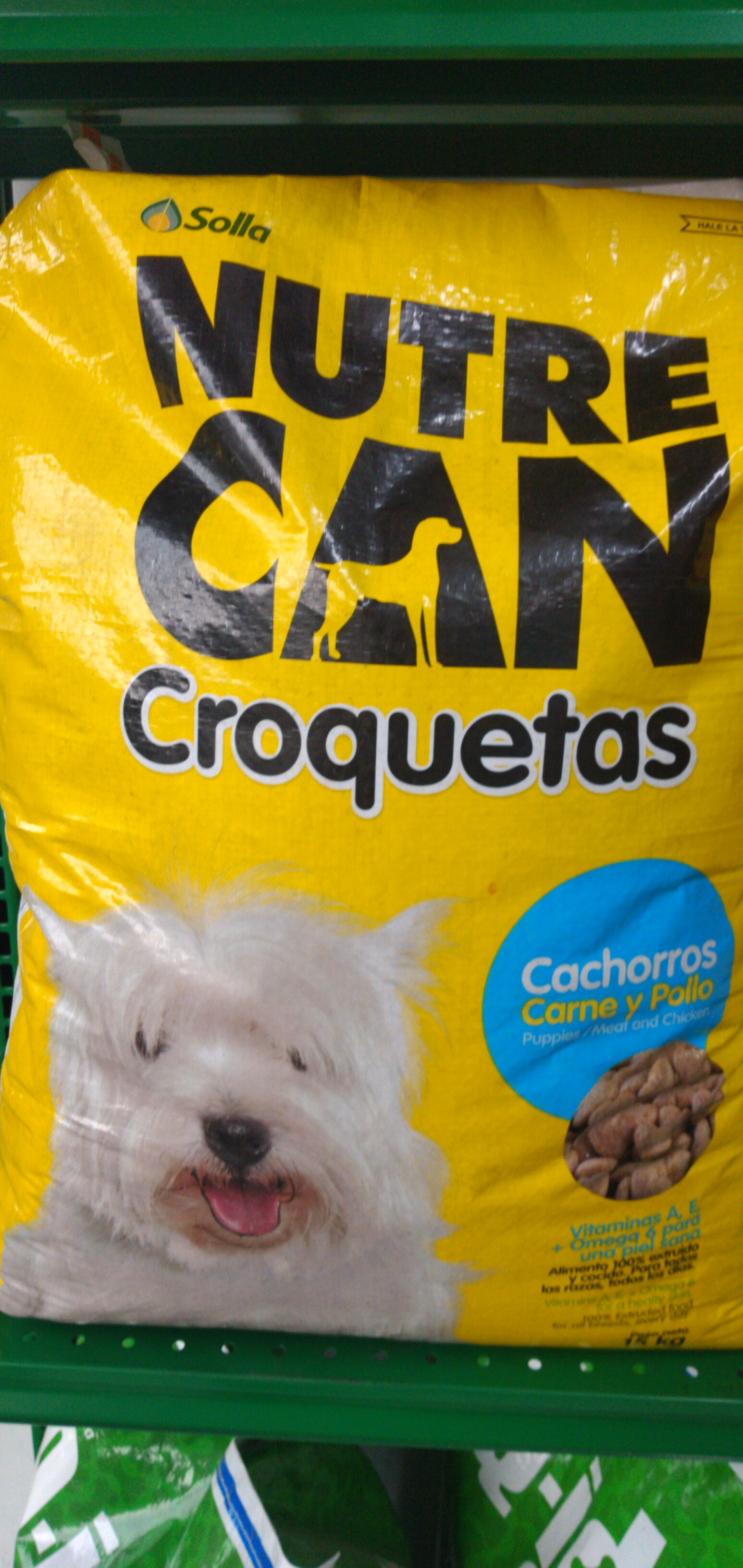 Nutrecan croquetas cachorros x 15kf
