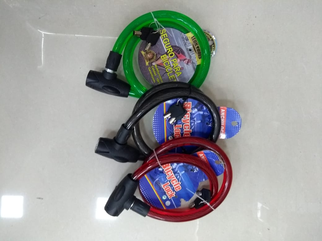 Guaya llave para moto
