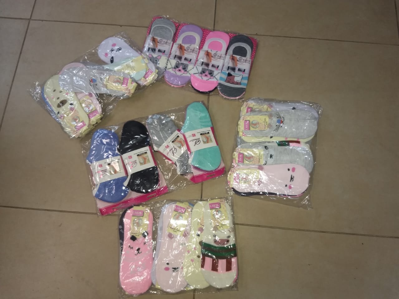 Medias baletas x 12 unidades