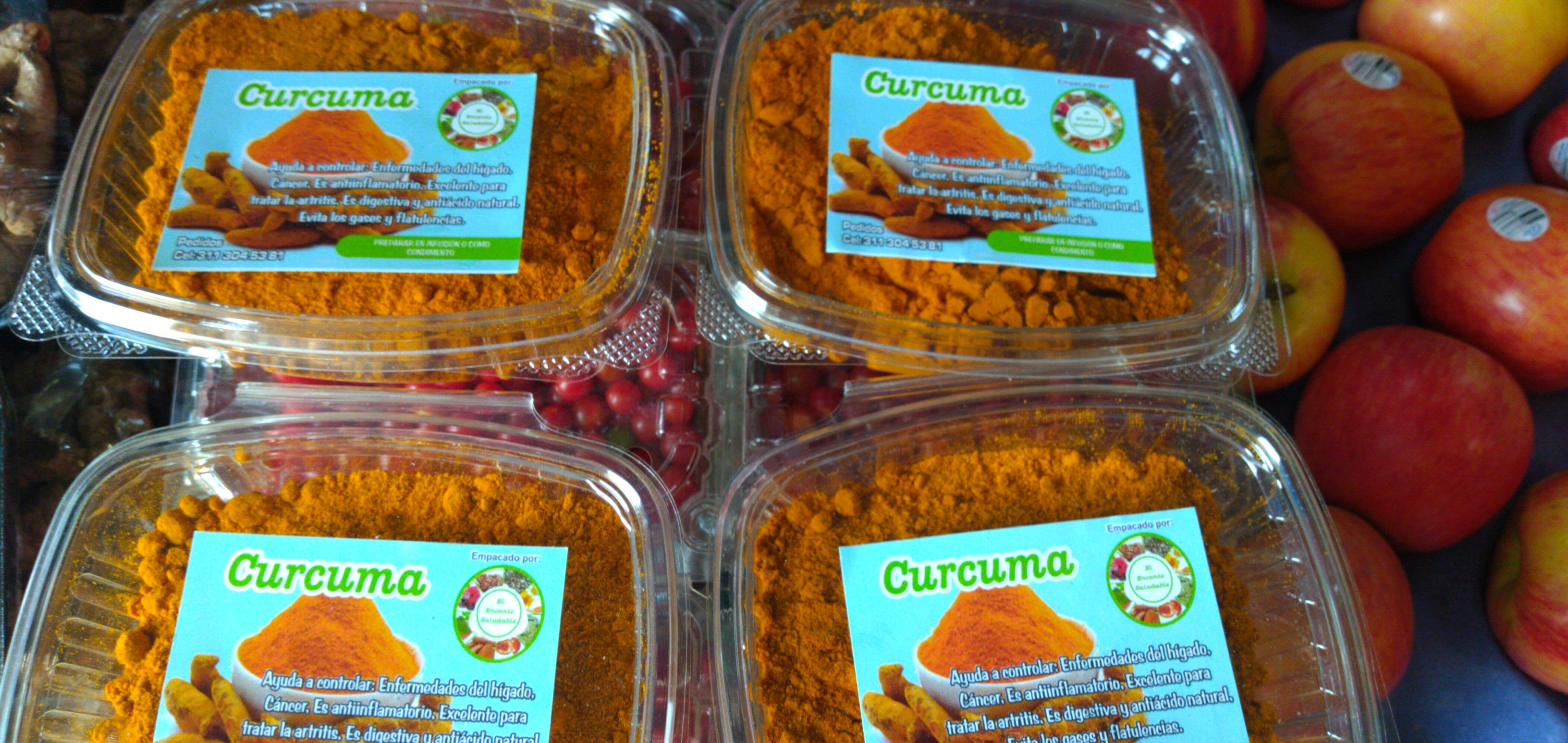 Cúrcuma bandeja
