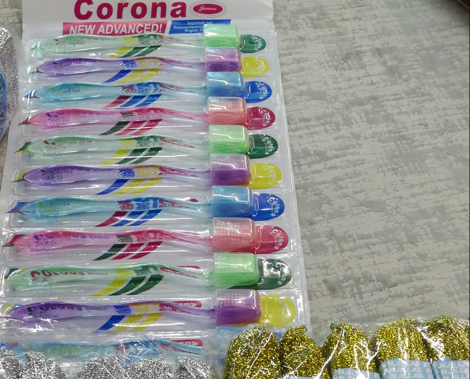 Esponjas oro rosa
