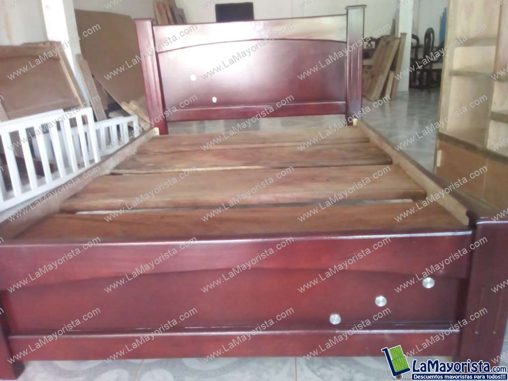 Cama doble triple/madera 190 x 140 cm