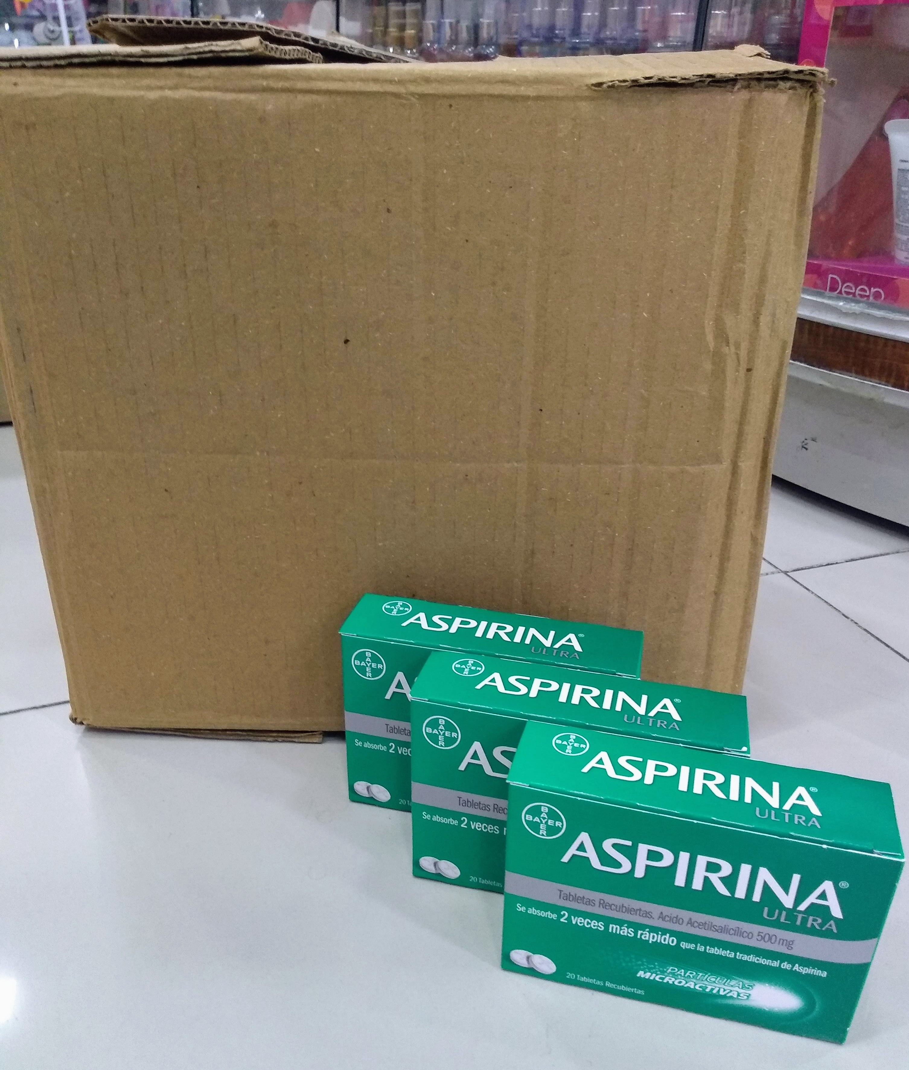 Aspirina 500ml x Tabletas