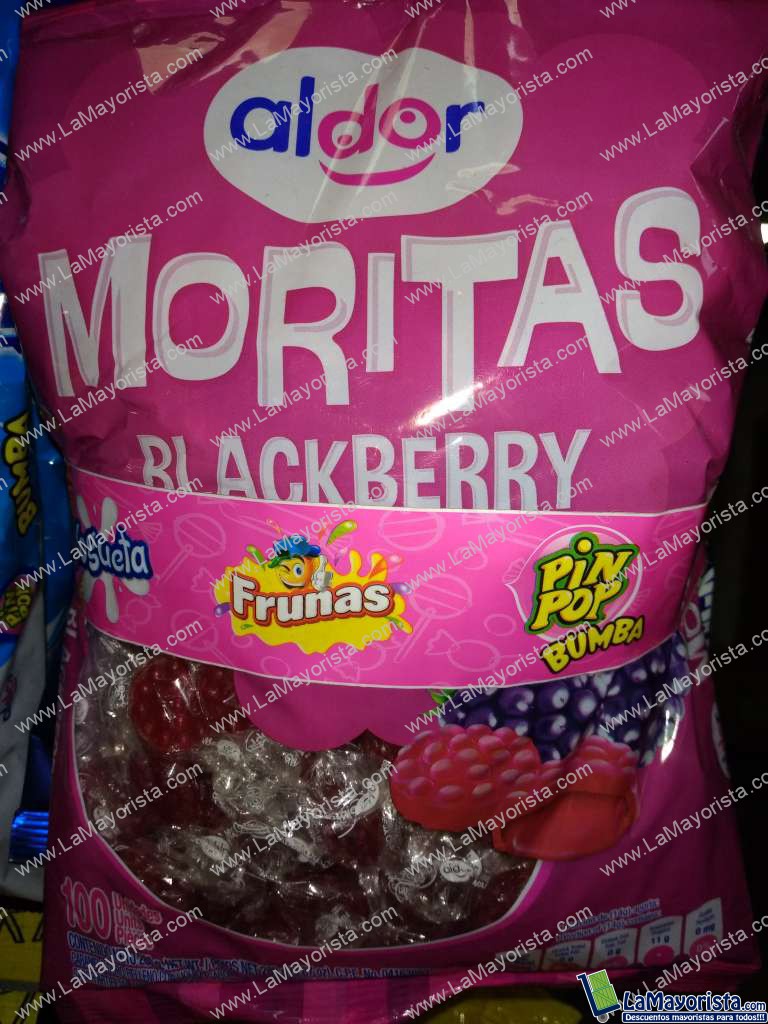 Moritas blacberry x 100 unidades