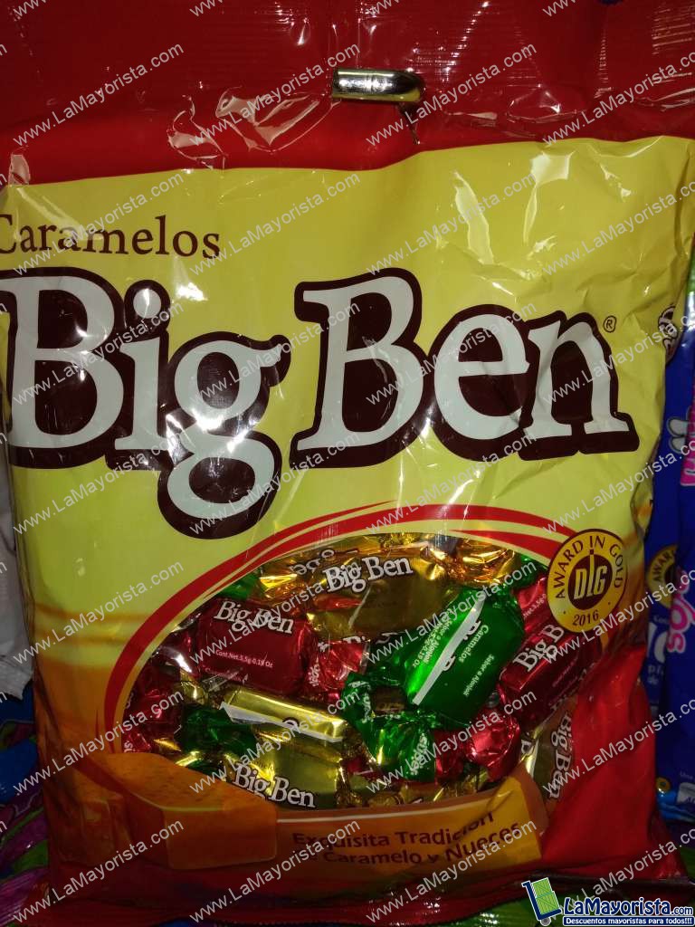 Big Ben caramelo x 100 unidades