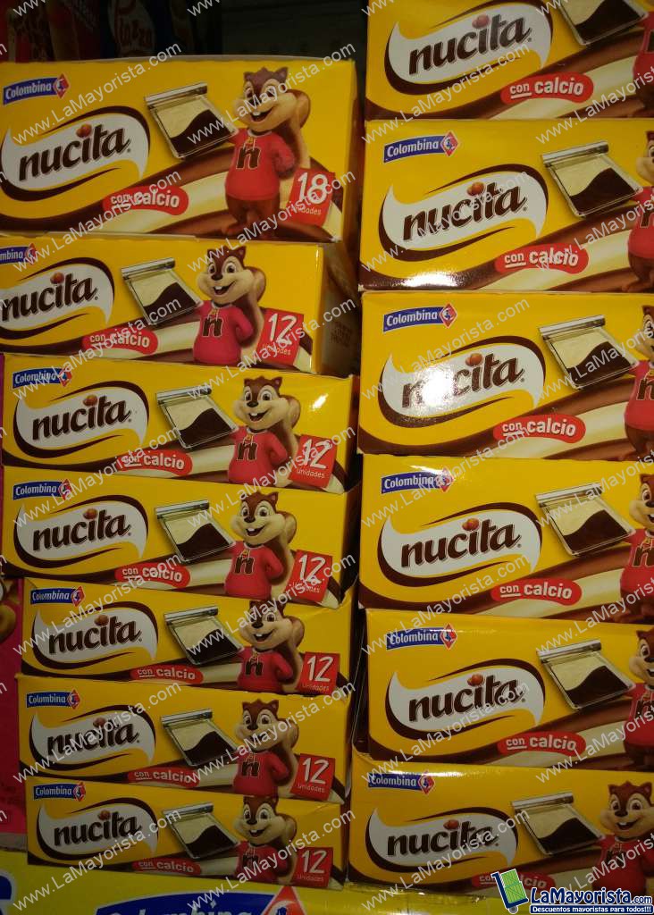 Nucita caja x 12 unidades