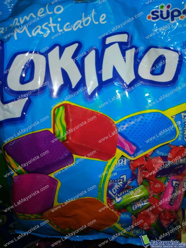 Lokiño caramelo masticable x 100 unidades
