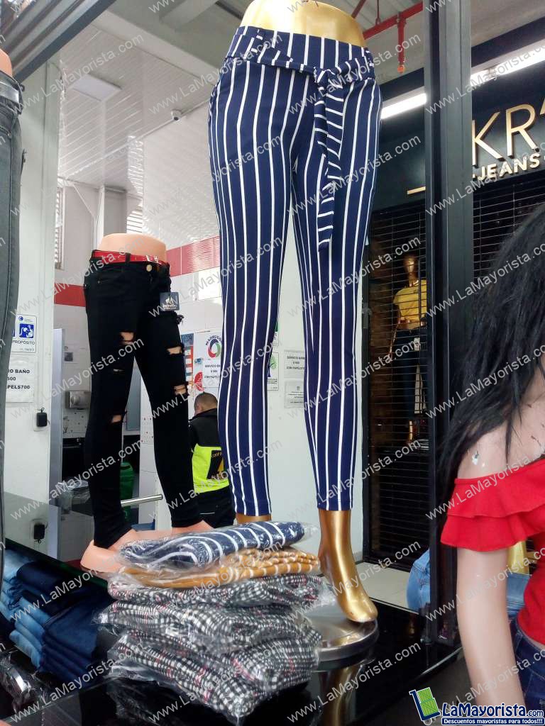 Pantalón tela para mujer