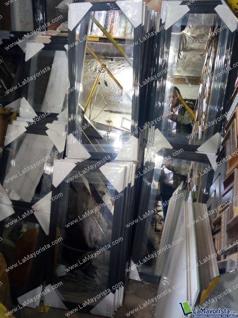 Espejos en madera 80x40