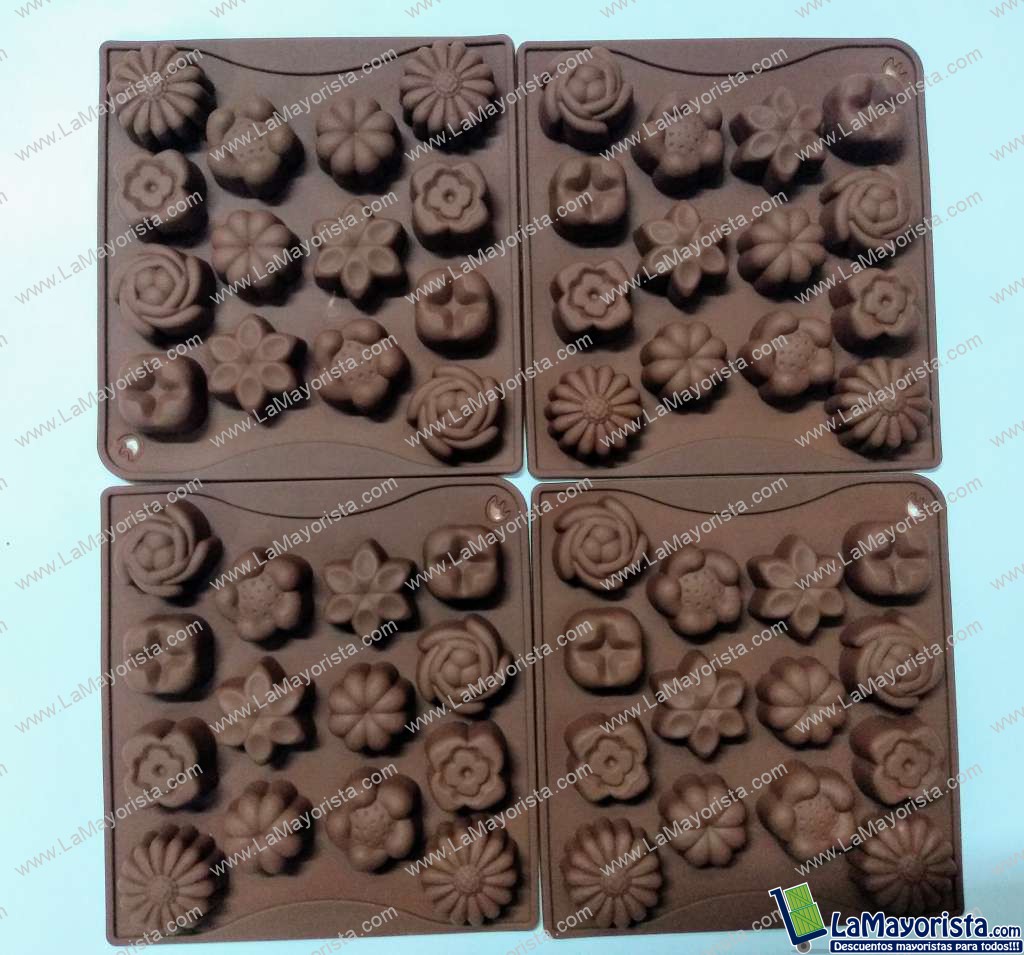 Moldes Siliconados para Chocolate
