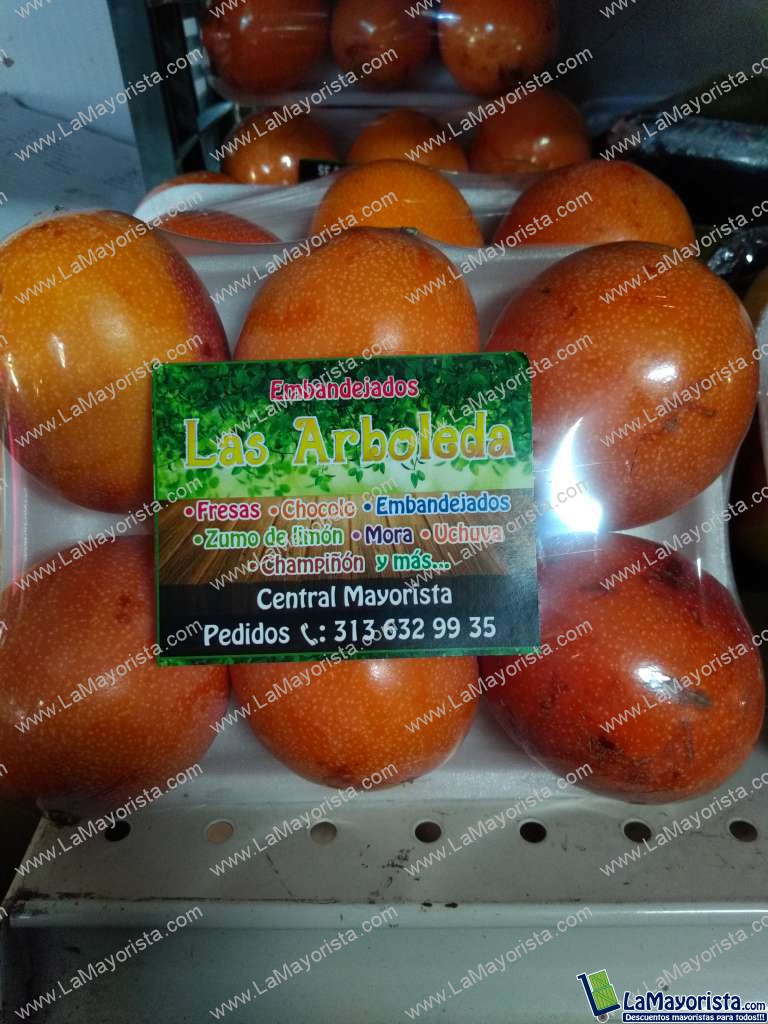 Granadilla en bandeja
