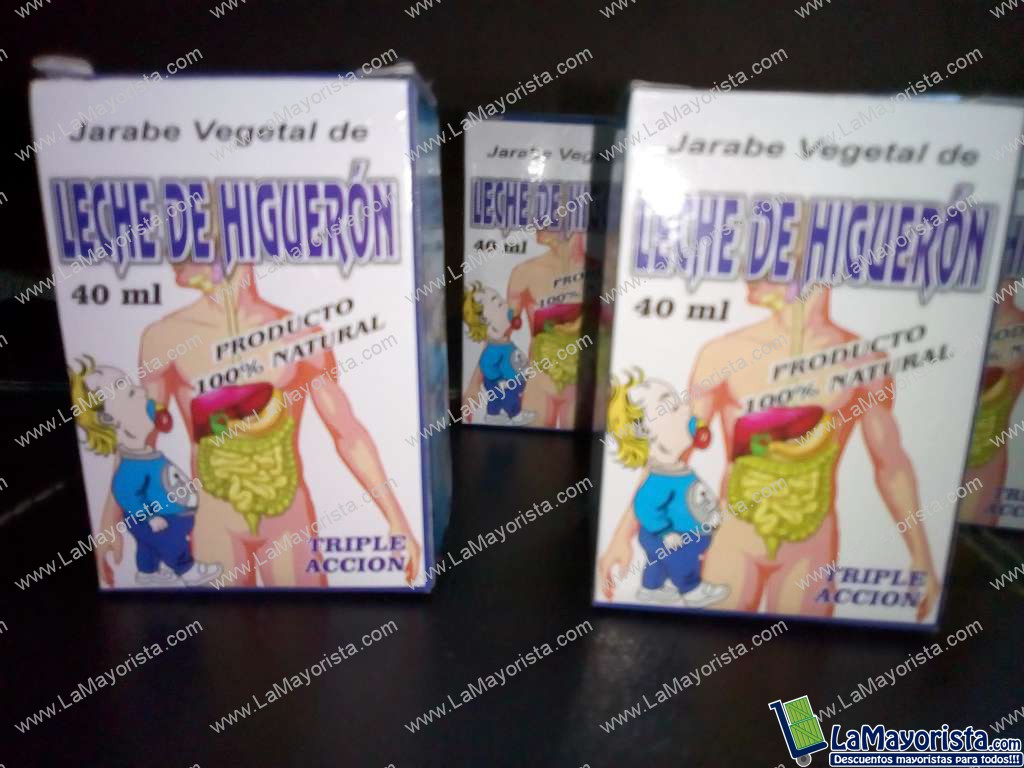Laxante leche de higueron niños