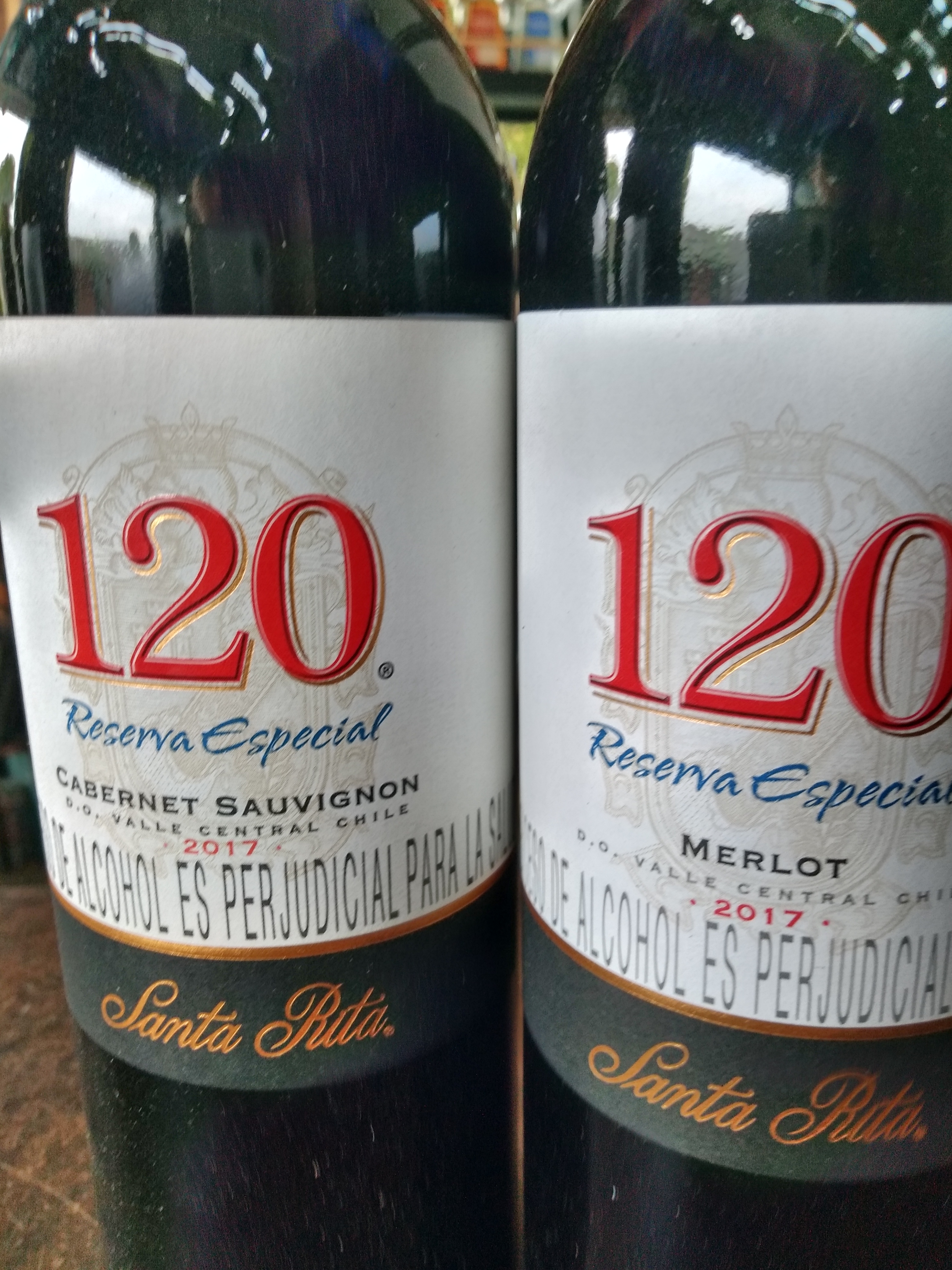 Vino santa Rita 120 x 750