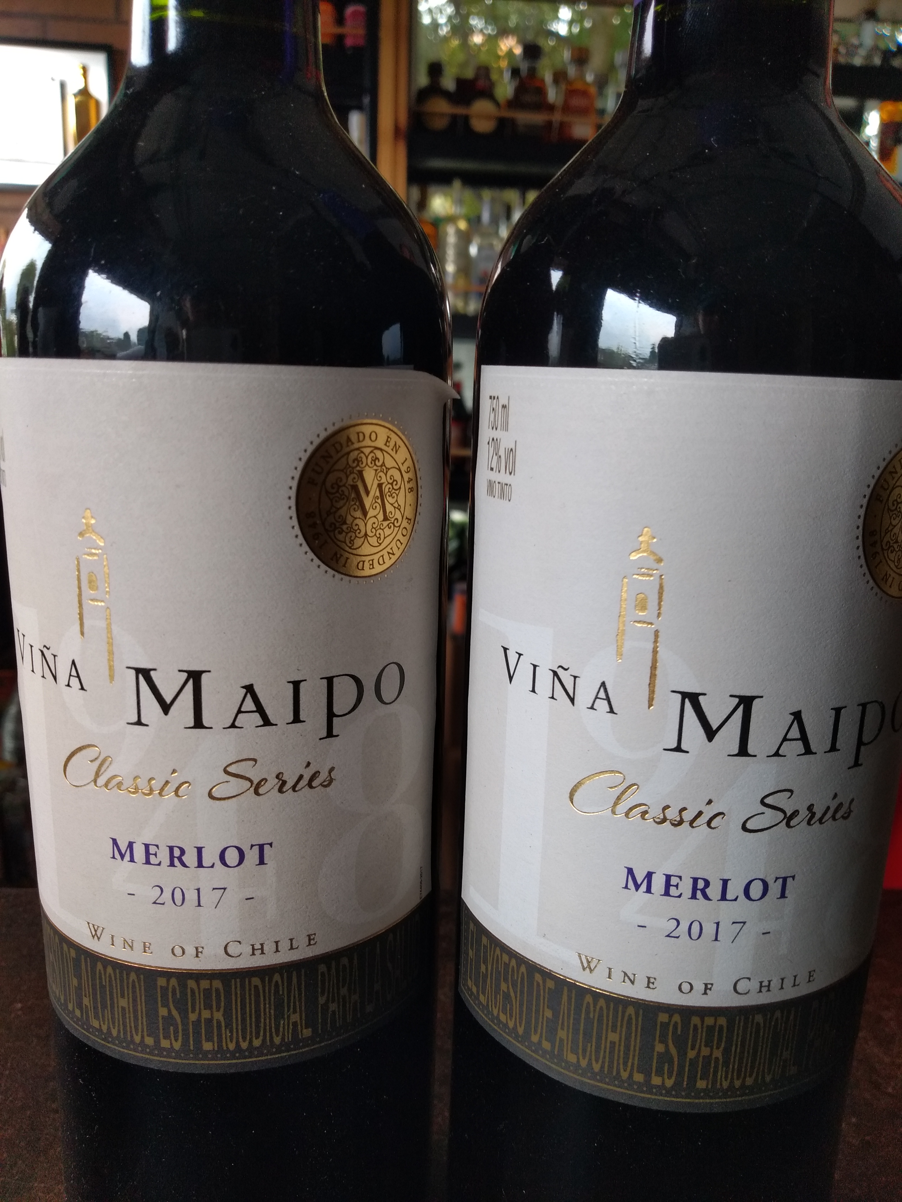 Vino viña maipi x 750