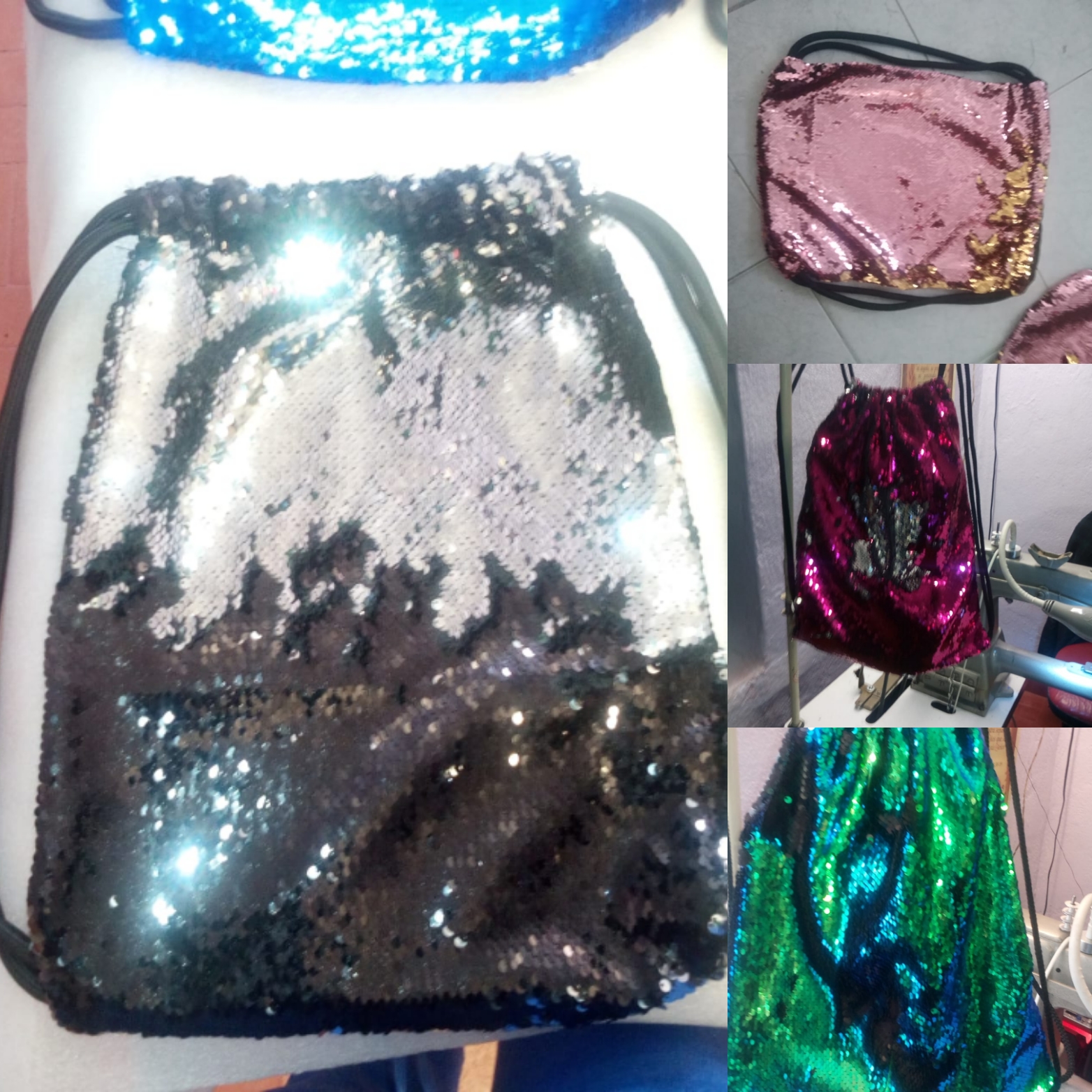 Bolsos lentejuelas para dama