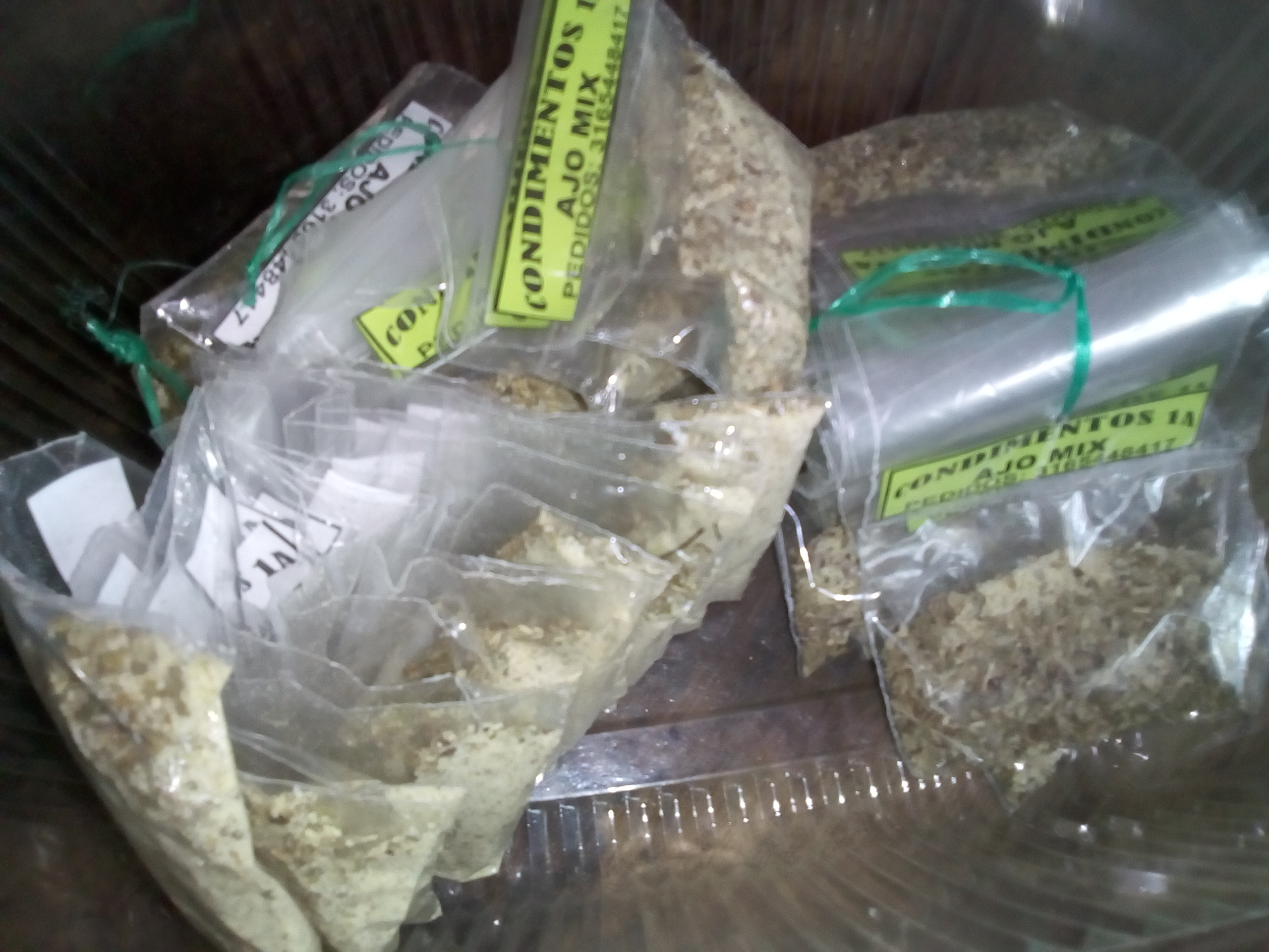 Ajo mix en bolsa x 14 unidades