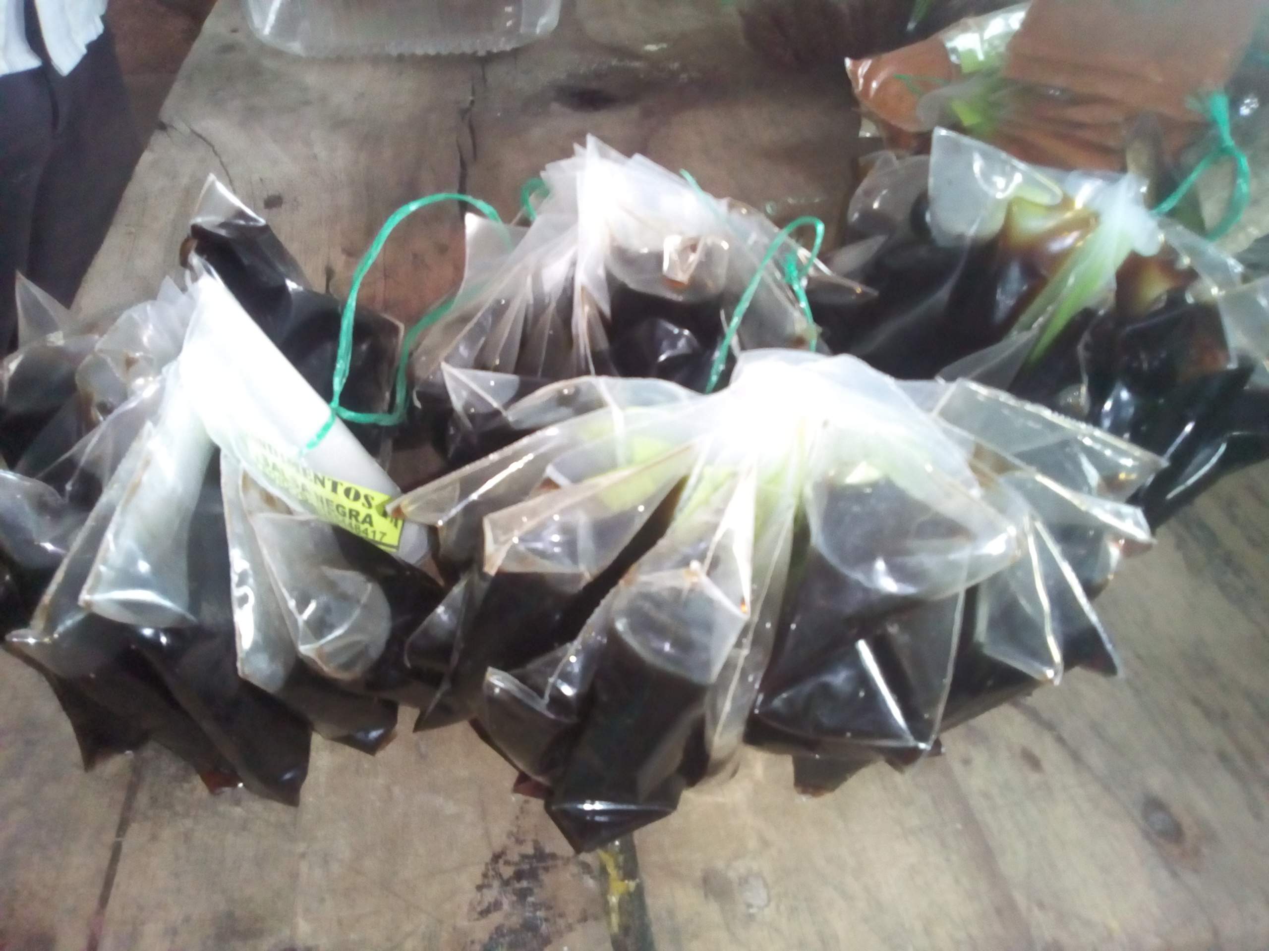 Salsa negra en bolsa x 14 unidades
