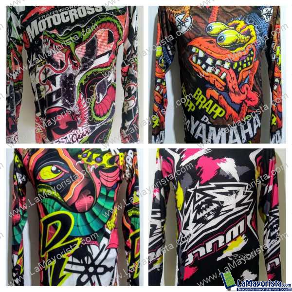 Jersey motocros, ciclismo y otros deportes