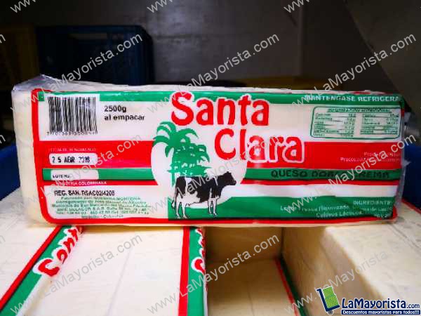 Queso tipo Mozarella Santa Clara