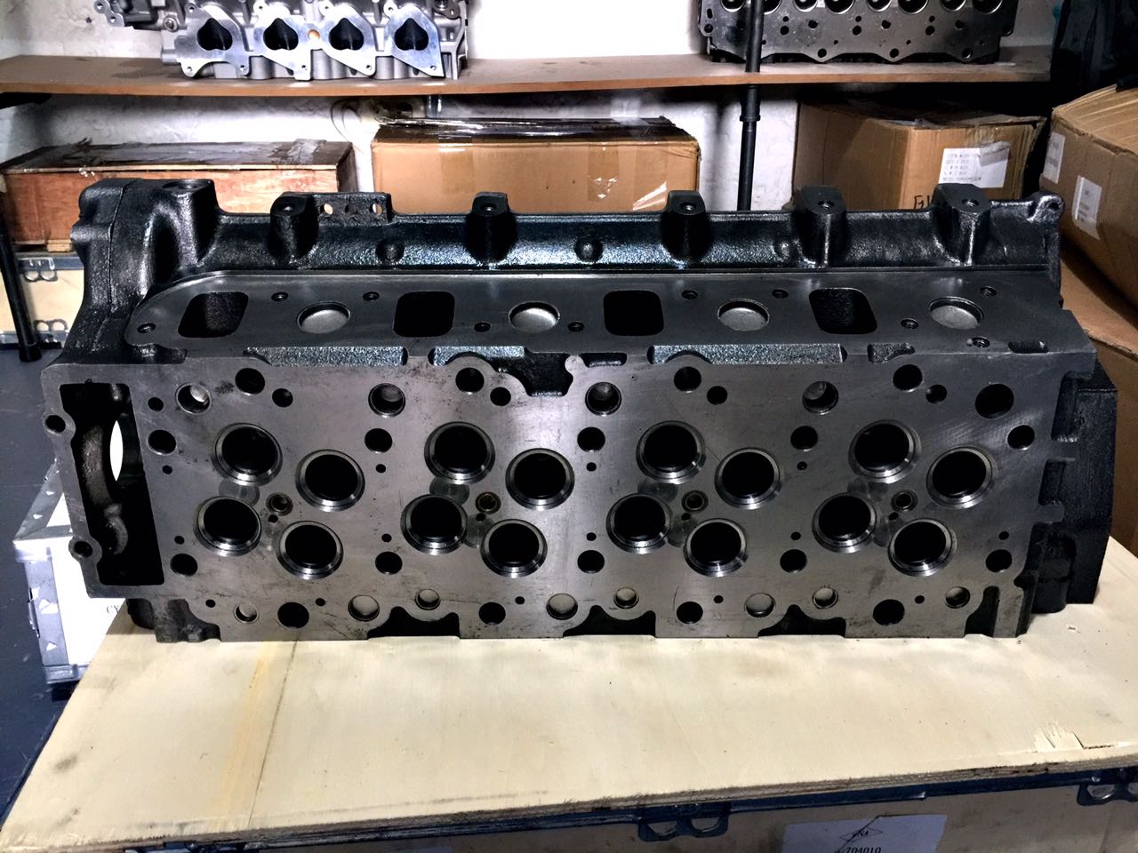 CULATA NUEVA PARA CHEVROLET NPR REWARD 4HK1T INCLUYE COQUILLAS DE INYECTORES