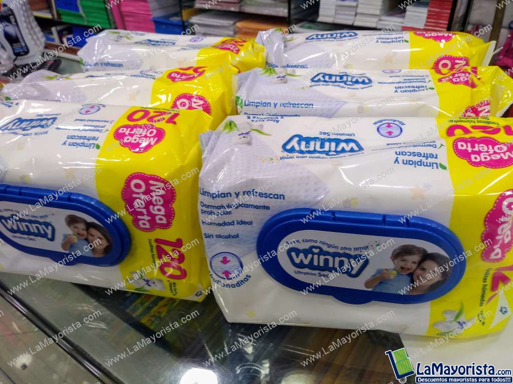 TOALLITAS WINNY X120 unidades
