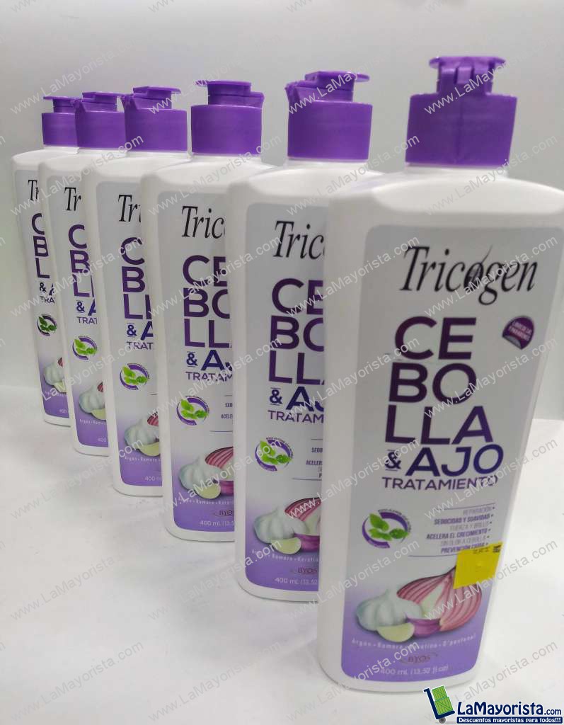 tratamiento cebolla & ajo*400ml
