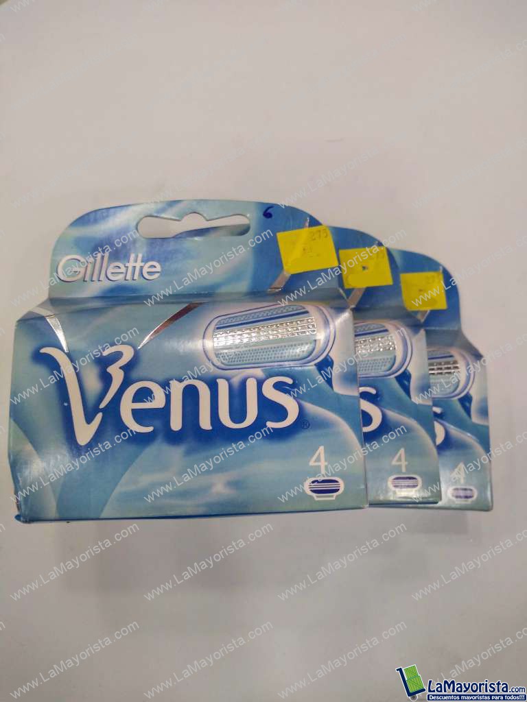 4 cartuchos Maquina venus3 Gillette