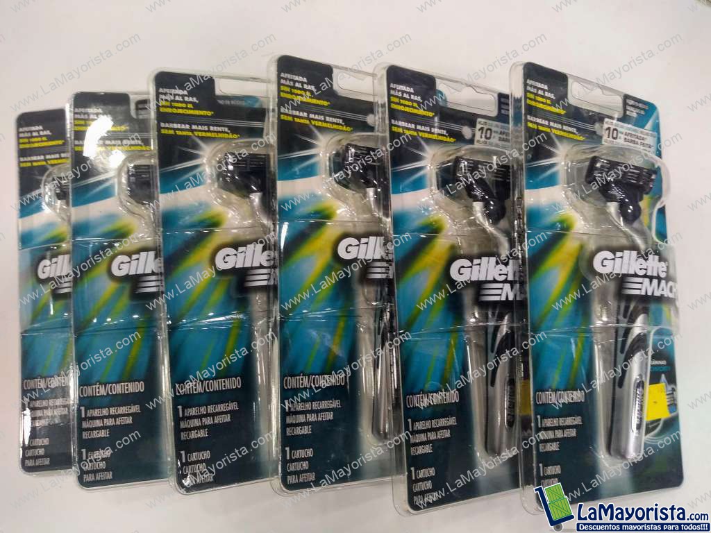 Maquina mach3 recargable Gillette