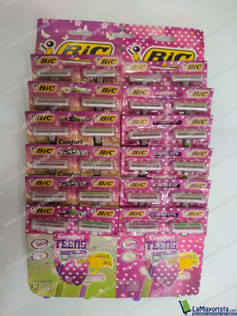 Maquina dama BIC 24 unid