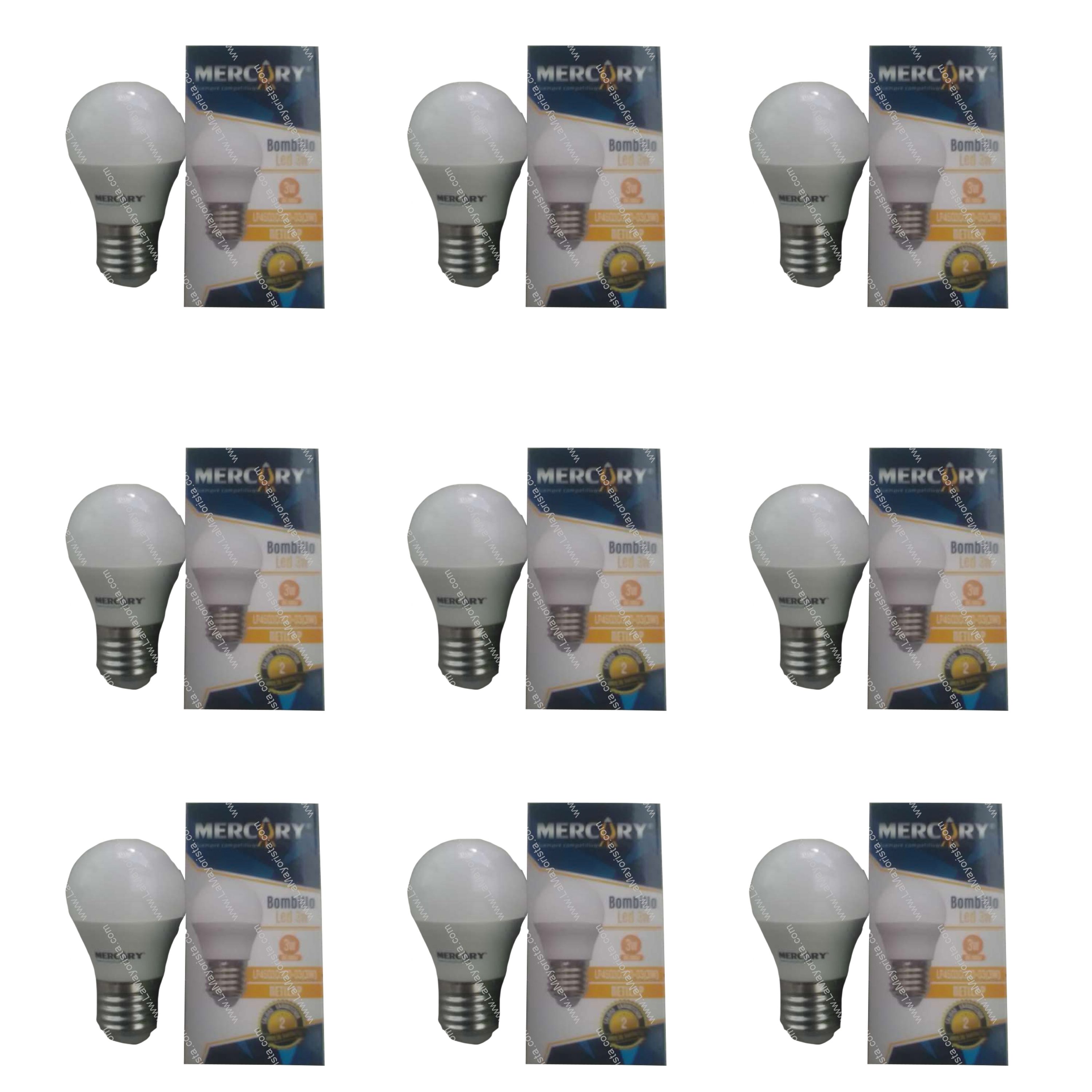 bombillo led de 3w luz día