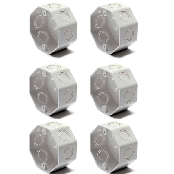 caja pvc hexagonal