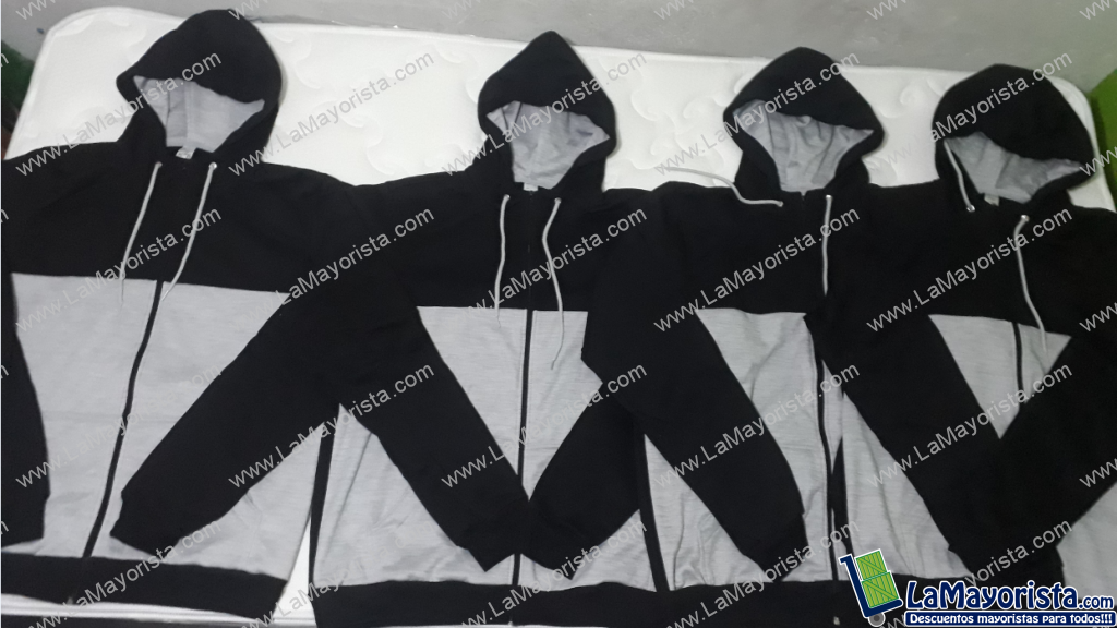 chompa negro/ gris
