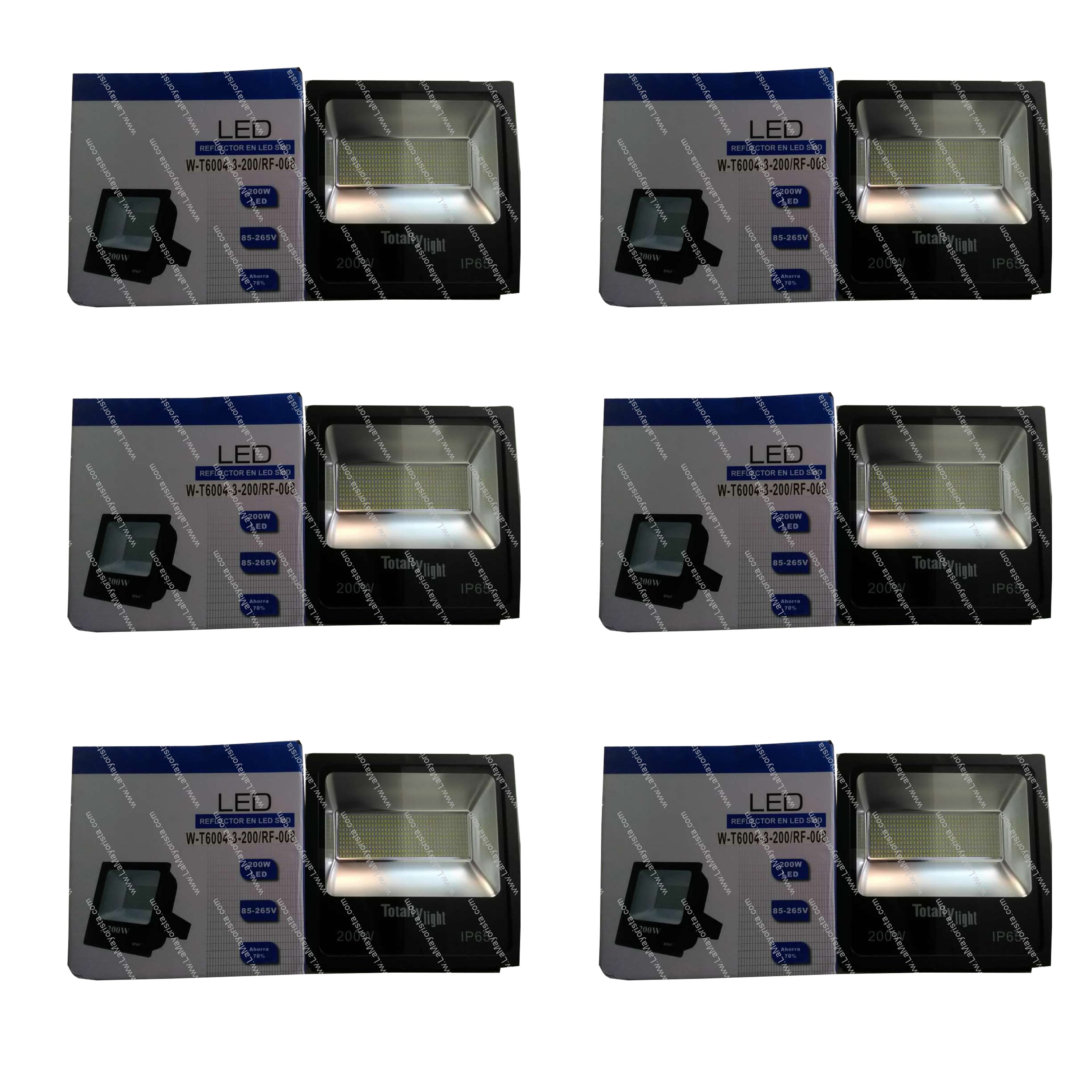 reflector led de 200w luz dia