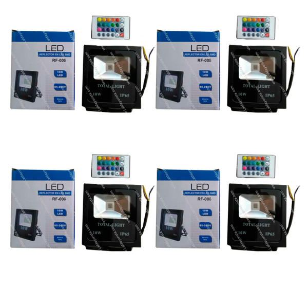 reflector led 10w RGB MULTICOLOR