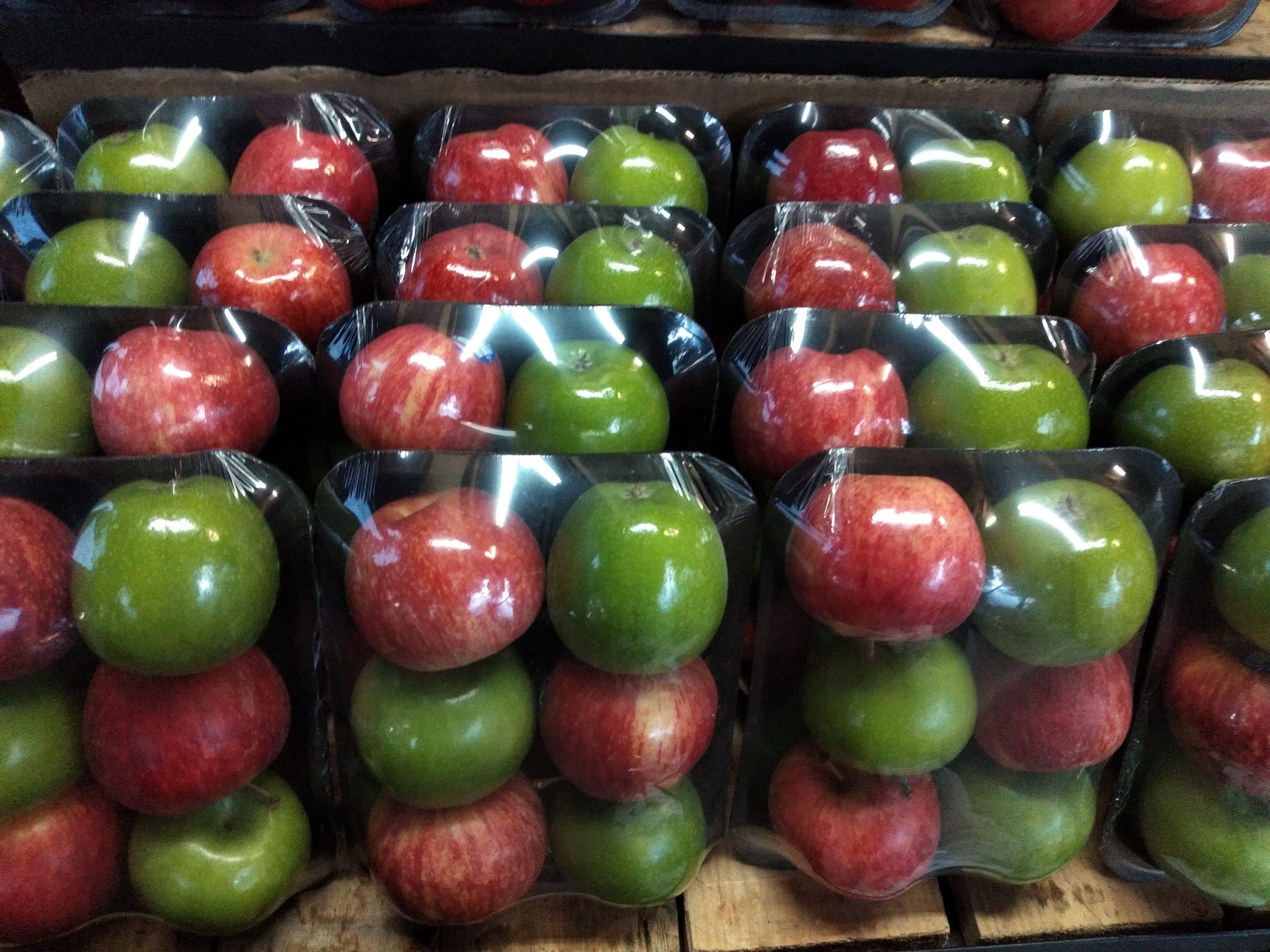 Manzana verde y gala