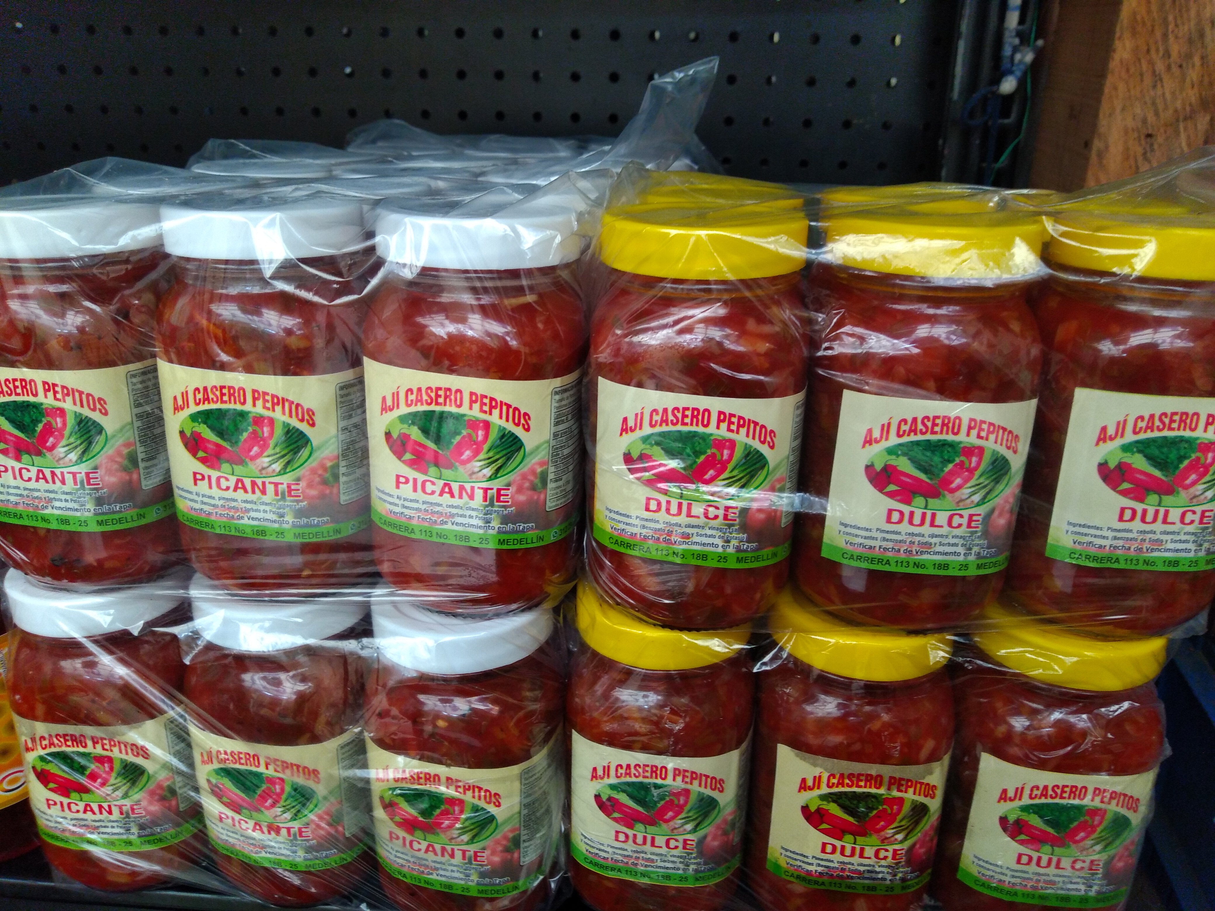 Ají dulce y picante