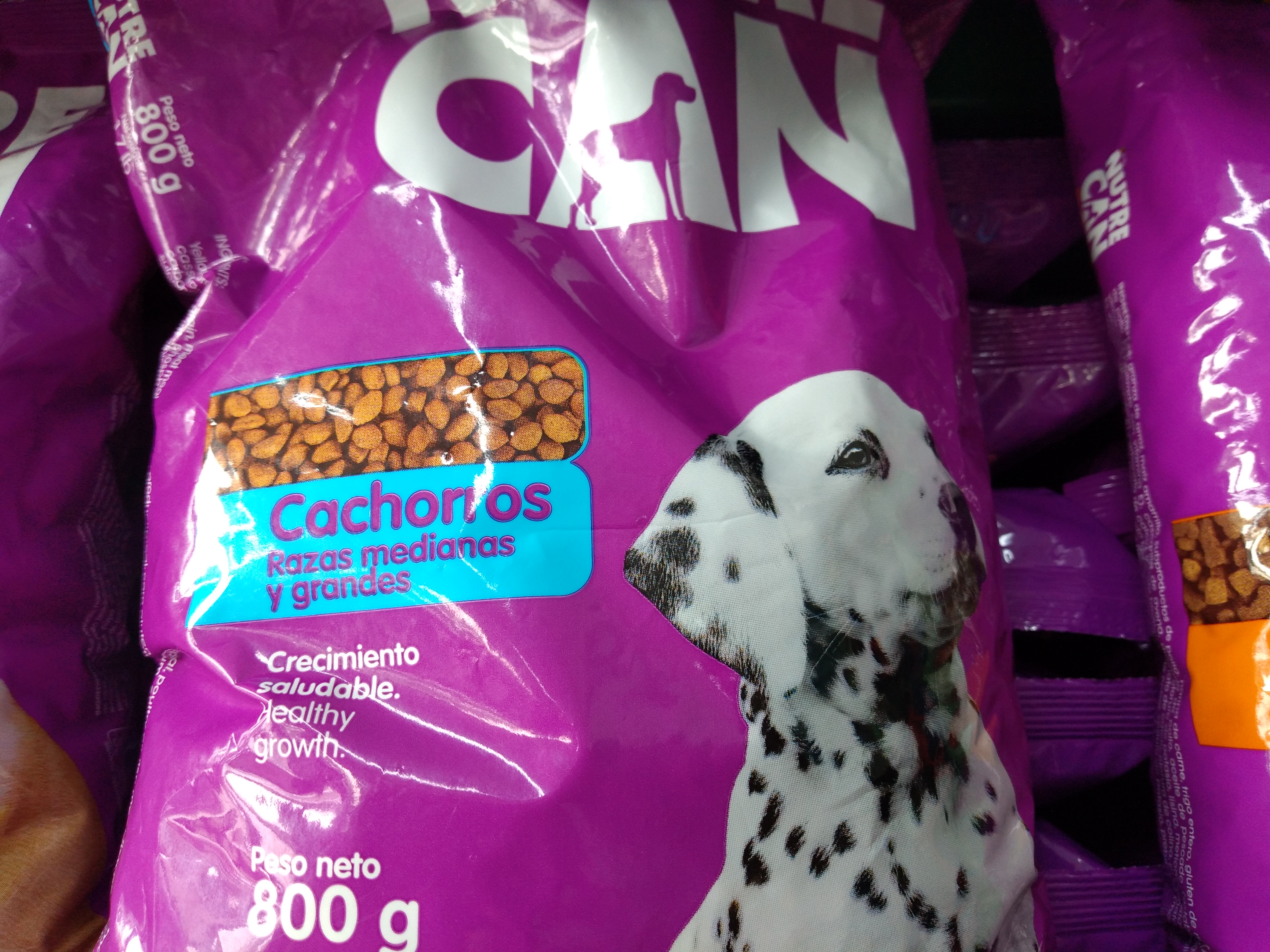 Nutrecan cachorros razas medianas y grandes x 800g