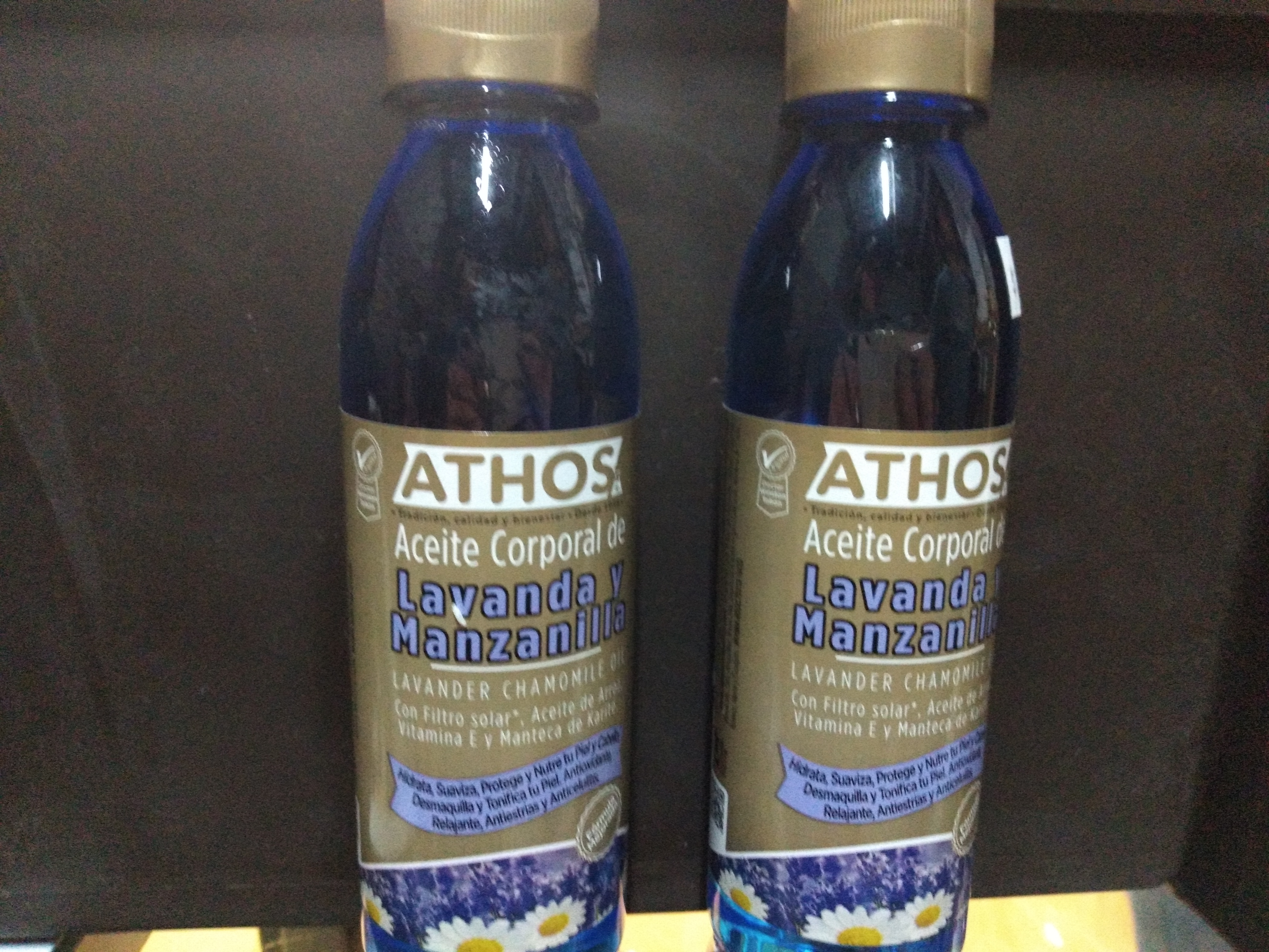 Aceite corporal Athos de lavanda y manzanilla